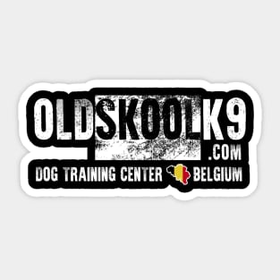 OldSkoolK9 Dog Training Center Sticker